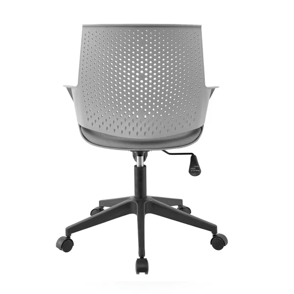 SILLA DE OFICINA CLIFFORD CON RUEDAS GRIS