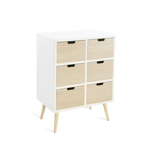 CÓMODA 6 CAJONES MALOKAI CÓMODA 6 CAJONES MALOKAI