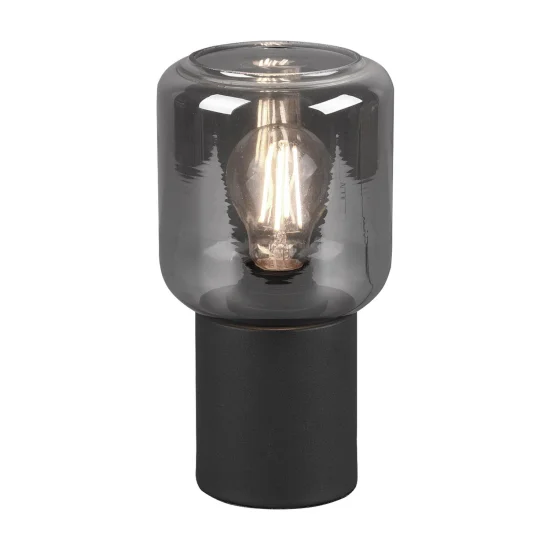 LÁMPARA DE MESA MORRIGAN METAL NEGRO E27