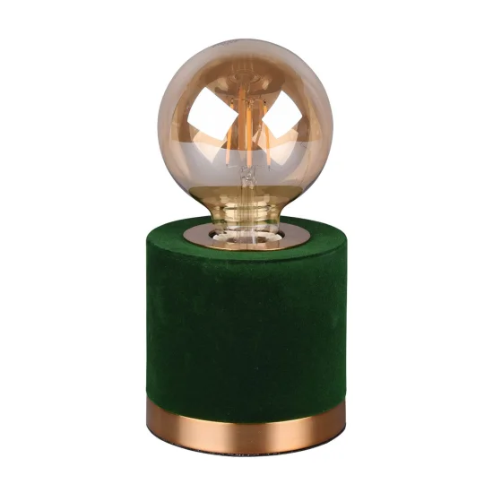 LÁMPARA DE MESA GANNICUS SAMT VERDE E27 2