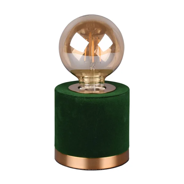 LÁMPARA DE MESA GANNICUS SAMT VERDE E27