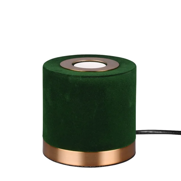 LÁMPARA DE MESA GANNICUS SAMT VERDE E27