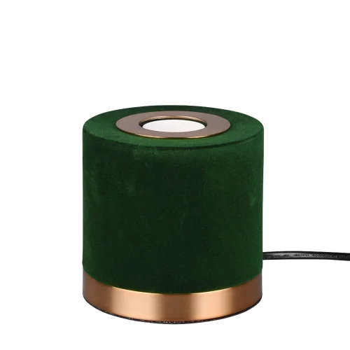 LÁMPARA DE MESA GANNICUS SAMT VERDE E27