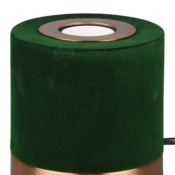 LÁMPARA DE MESA GANNICUS SAMT VERDE E27