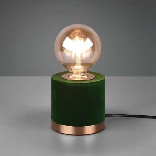 LÁMPARA DE MESA GANNICUS SAMT VERDE E27