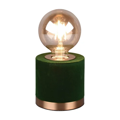 LÁMPARA DE MESA GANNICUS SAMT VERDE E27