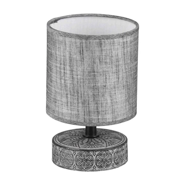 LÁMPARA DE MESA NEKANE CERÁMICA GRIS E14