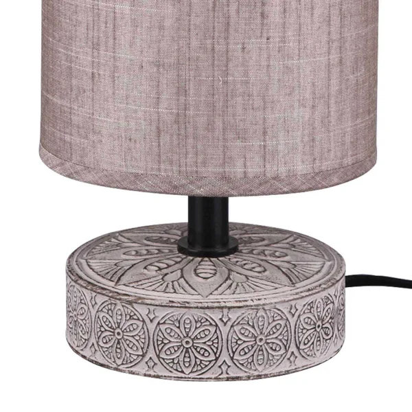 LÁMPARA DE MESA NEKANE CERÁMICA MARRÓN E14 LÁMPARA DE MESA NEKANE CERÁMICA MARRÓN E14