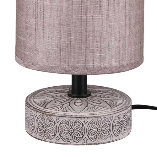 LÁMPARA DE MESA NEKANE CERÁMICA MARRÓN E14 LÁMPARA DE MESA NEKANE CERÁMICA MARRÓN E14