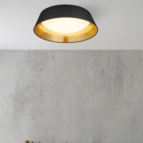 PLAFÓN DE TECHO LED WENDY 18W 3000K NEGRO