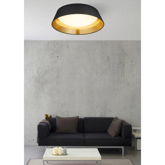 PLAFÓN DE TECHO LED WENDY 18W 3000K NEGRO 2