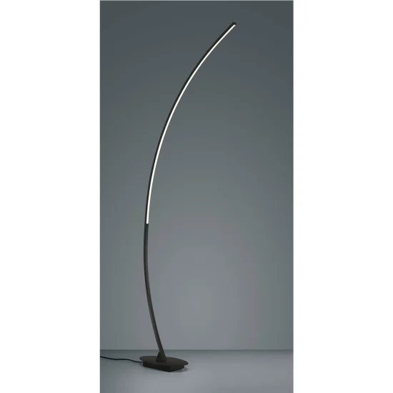 LÁMPARA DE PIE LED THEODOR 11W 3000K NEGRO 2