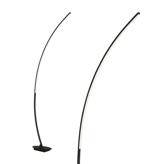 LÁMPARA DE PIE LED THEODOR 11W 3000K NEGRO