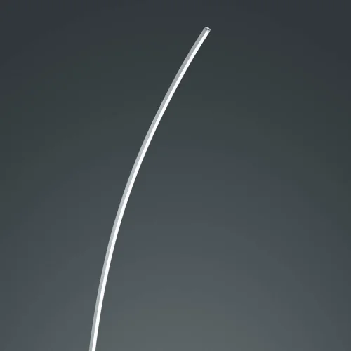 LÁMPARA DE PIE LED THEODOR 11W 3000K ALUMINIO PULIDO