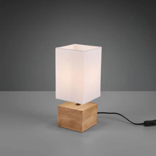 LÁMPARA DE MESA SIGRID MADERA NATURAL E14 LÁMPARA DE MESA SIGRID MADERA NATURAL E14