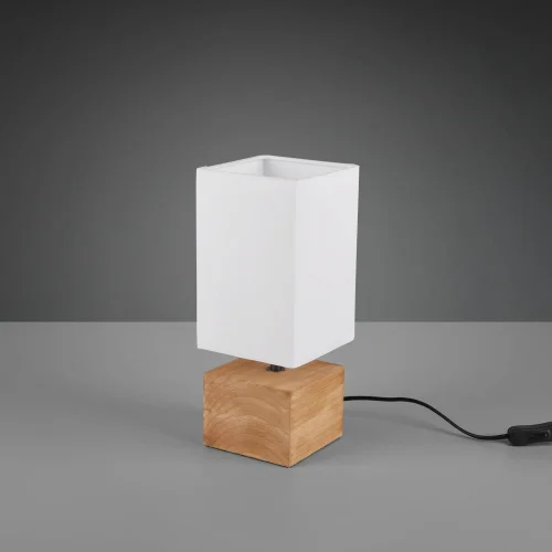 LÁMPARA DE MESA SIGRID MADERA NATURAL E14 LÁMPARA DE MESA SIGRID MADERA NATURAL E14