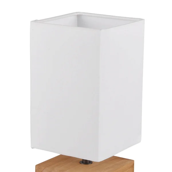 LÁMPARA DE MESA SIGRID MADERA NATURAL E14 LÁMPARA DE MESA SIGRID MADERA NATURAL E14