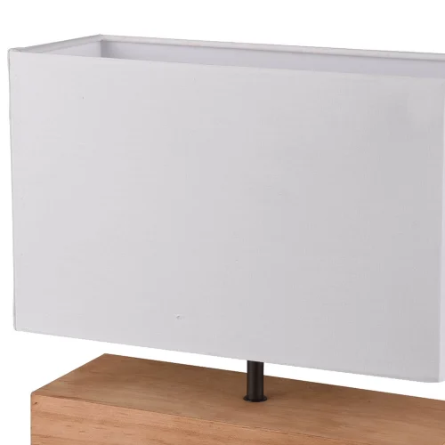 LÁMPARA DE MESA SIGRID MADERA NATURAL E27