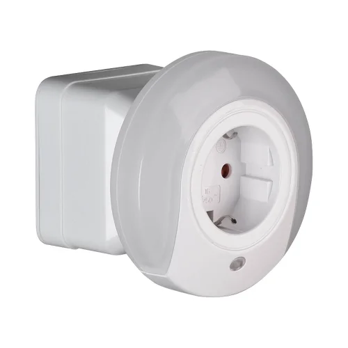 LUZ DE NOCHE CON ENCHUFE LED 4W 3000K BLANCO