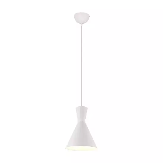 LÁMPARA DE TECHO CINTIA METAL BLANCO E27 2