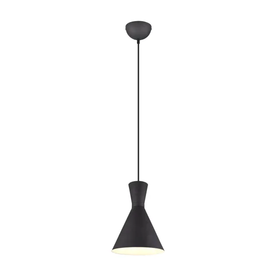 LÁMPARA DE TECHO CINTIA METAL NEGRO E27 2