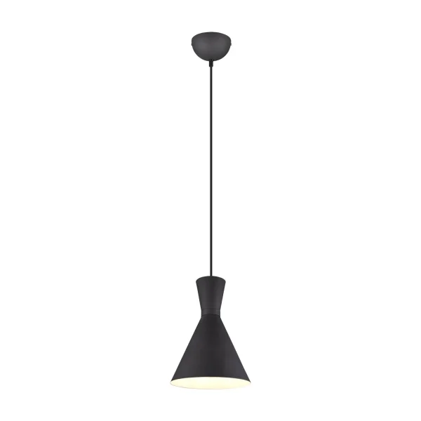 LÁMPARA DE TECHO CINTIA METAL NEGRO E27