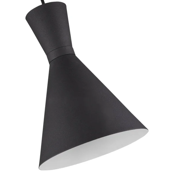LÁMPARA DE TECHO CINTIA METAL NEGRO E27