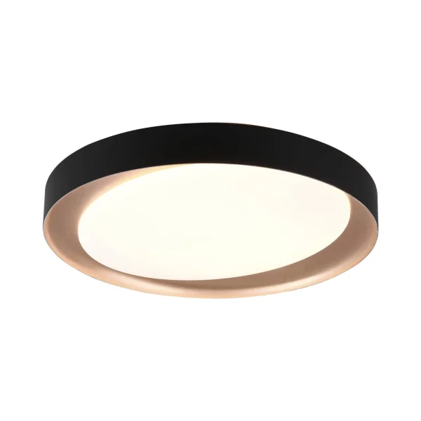 PLAFÓN DE TECHO LED BENTON 24W REGULABLE NEGRO