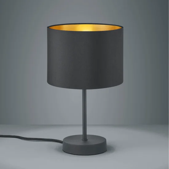 LÁMPARA DE MESA MIDDLETON NEGRO E27 2