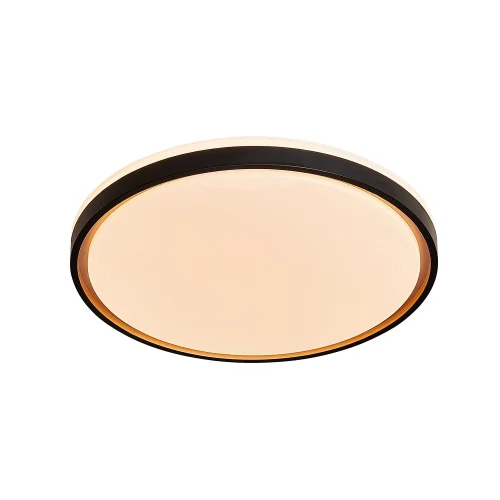 PLAFÓN LED 38W PW LED REGULABLE NEGRO ORO CIRCULAR TELLUS