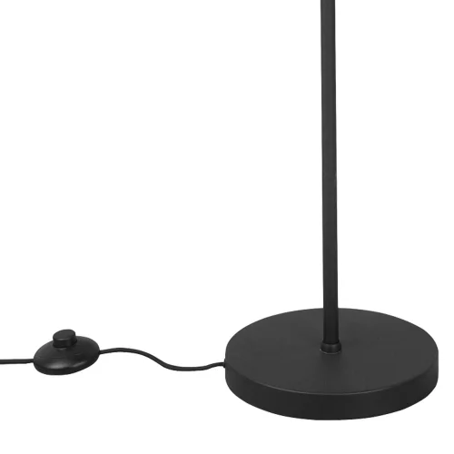 LÁMPARA DE PIE 3 LUCES METAL NEGRO E14 MILLER