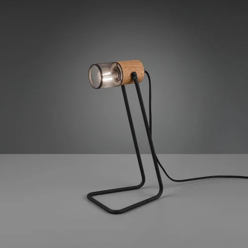 LÁMPARA DE MESA METAL NEGRO E14 MILLER LÁMPARA DE MESA METAL NEGRO E14 MILLER