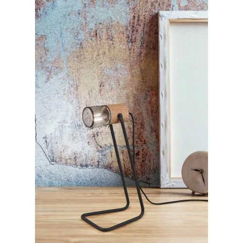 LÁMPARA DE MESA METAL NEGRO E14 MILLER LÁMPARA DE MESA METAL NEGRO E14 MILLER