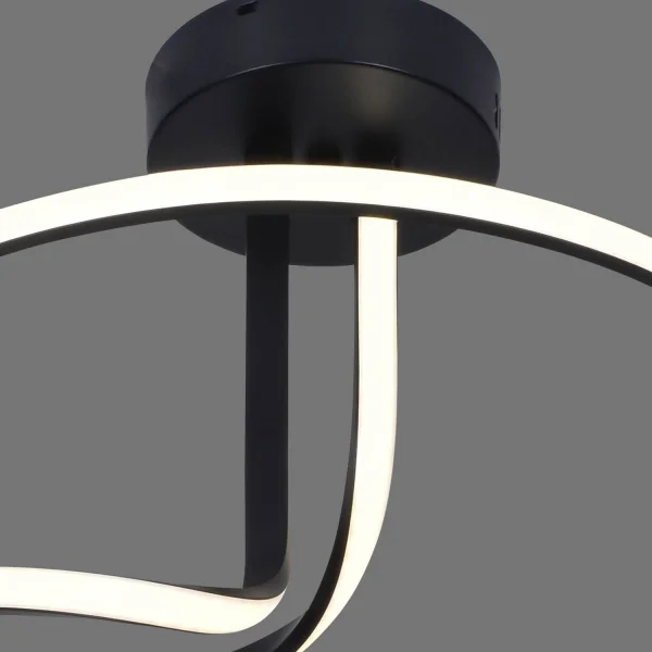 PLAFÓN LED 47W 4000K REGULABLE INTENSIDAD NEGRO OLIMPO