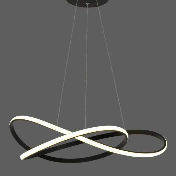 LÁMPARA DE TECHO LED 60W 4000K REGULABLE INTENSIDAD NEGRO OLIMPO