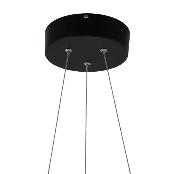 LÁMPARA DE TECHO LED 60W 4000K REGULABLE INTENSIDAD NEGRO OLIMPO