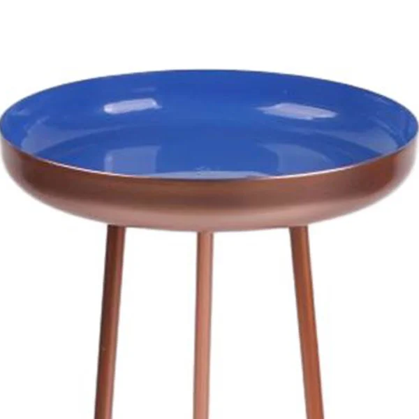 MESITA AUXILIAR AZUL METAL CRISTEL