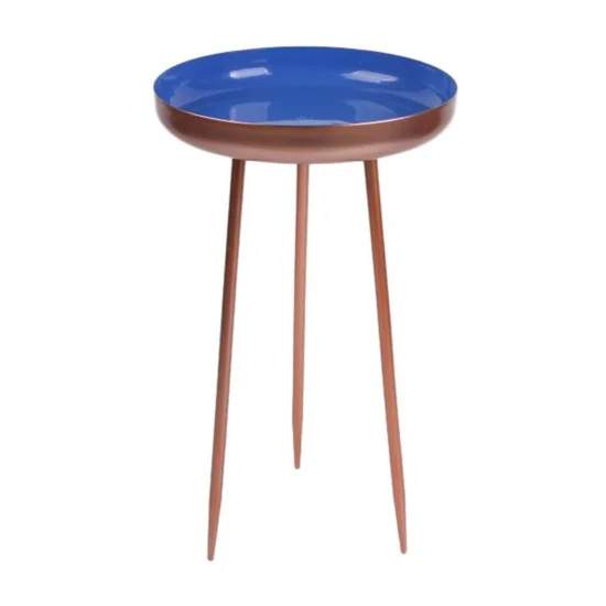 MESITA AUXILIAR AZUL METAL CRISTEL