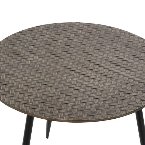 MESITA AUXILIAR HIERRO MDF ROMY 2