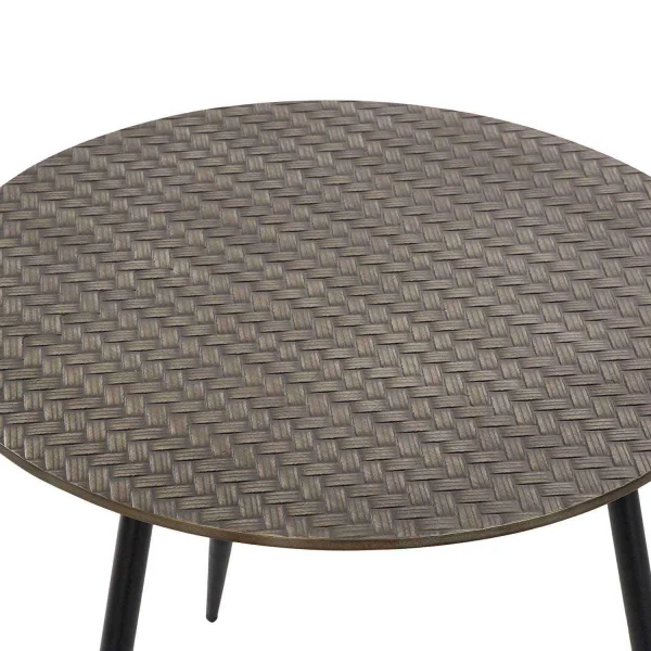 MESITA AUXILIAR HIERRO MDF ROMY