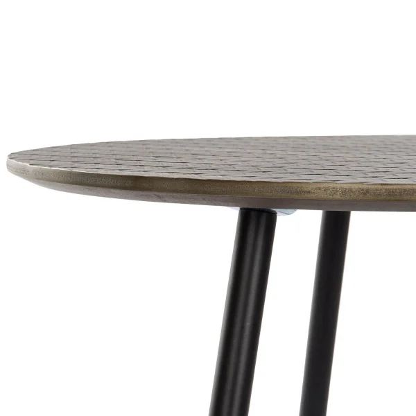 MESITA AUXILIAR HIERRO MDF ROMY