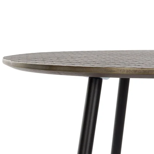 MESITA AUXILIAR HIERRO MDF ROMY