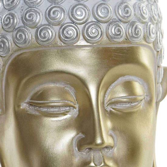 FIGURA RESINA CABEZA BUDA 2