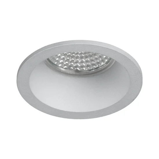 EMPOTRABLE CÓNICO ALUMINIO GU10 PLATA