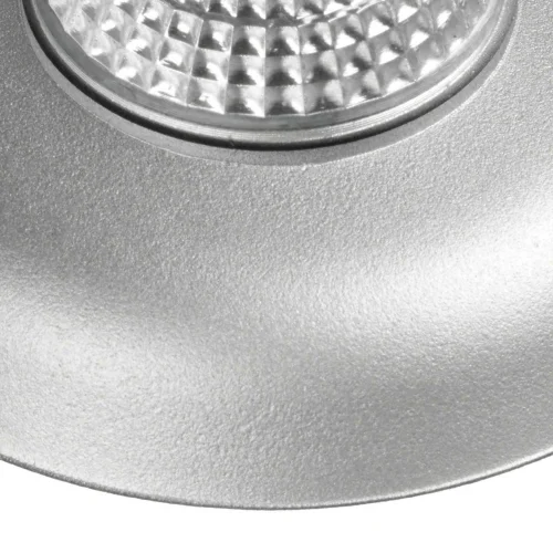 FOCO EMPOTRABLE Ø 9 CM GU10 NEGRO-PLATA IP20