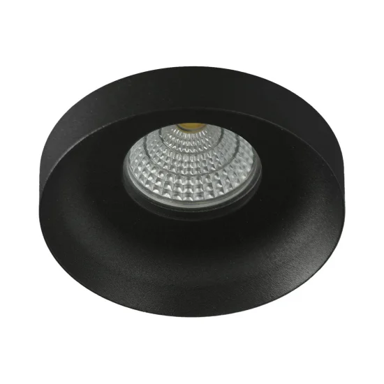 FOCO EMPOTRABLE Ø 9 CM GU10 NEGRO IP20