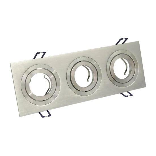 EMPOTRABLE 3L NICOLE ALUMINIO GU10 2