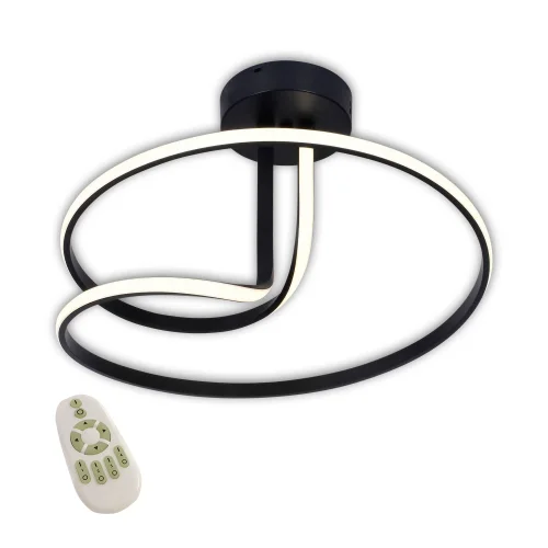 PLAFÓN LED 47W 4000K REGULABLE INTENSIDAD NEGRO OLIMPO