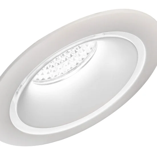 EMPOTRADO BLANCO CONVEXO LUZ LATERAL 2