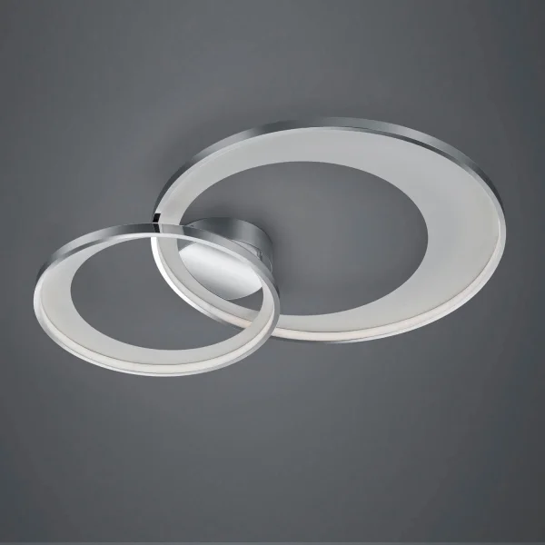 PLAFÓN DE TECHO LED 36 W 3000K CROMO BURGESS